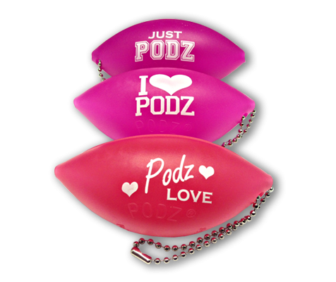 Pink Soft Podz - Soft Tanning Goggles