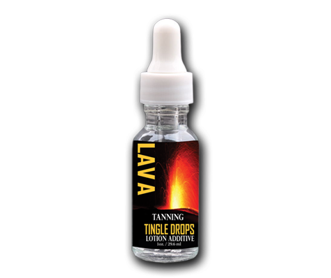 Lava Tingle Drops - Tanning Lotion Additive Drops