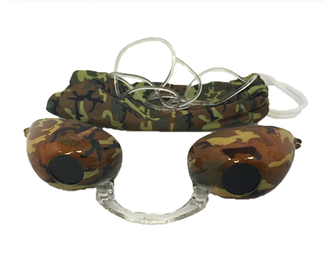 Camouflage Fashion Podz - Fashionable Tanning Goggles with Case