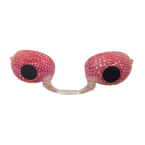 Pink Snake Skin Fashion Podz - Fashionable Tanning Goggles