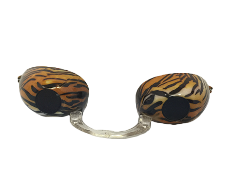 Tiger Stripes Fashion Podz - Fashionable Tanning Goggles