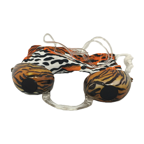 Tiger Stripes Fashion Podz - Fashionable Tanning Goggles with Case