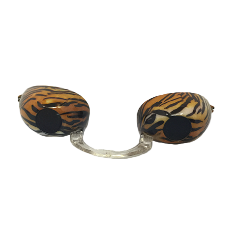 Tiger Stripes Fashion Podz - Fashionable Tanning Goggles
