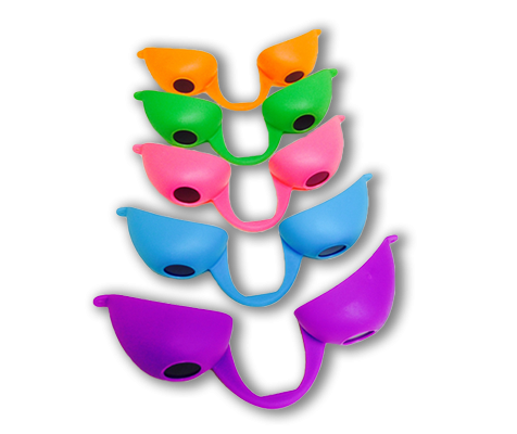 Flex Podz - Traditional Flexible Soft Tanning Goggles