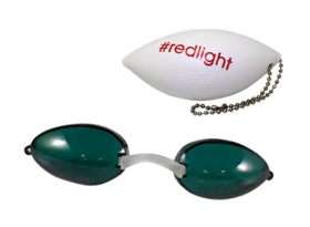 Green RedLight Soft Podz - Soft Tanning Goggles