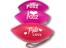 Pink Soft Podz - Soft Tanning Goggles