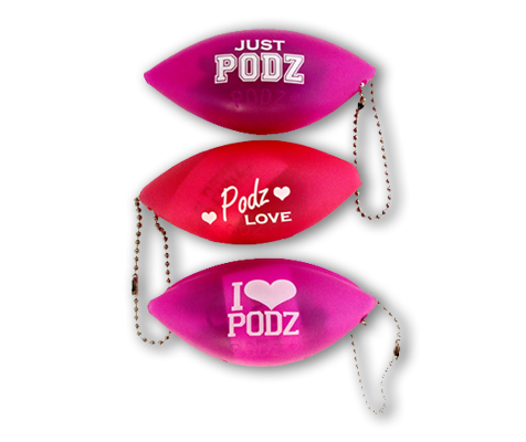Pink Soft Podz - Soft Tanning Goggles